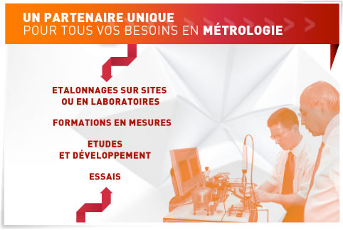 Un partenaire unique pour tous vos besoins en métrologie